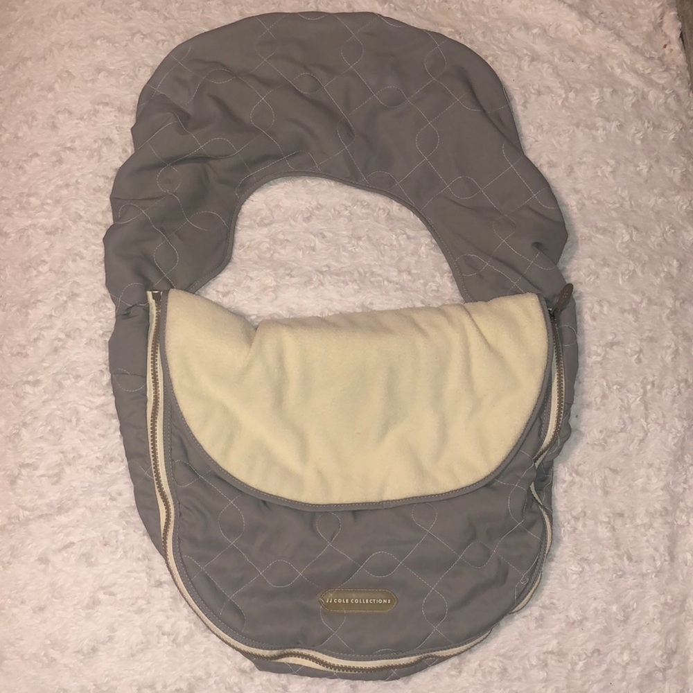JJ Cole Collection car seat cover.